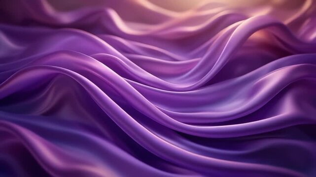 Amethyst Purple Silk Wave Background