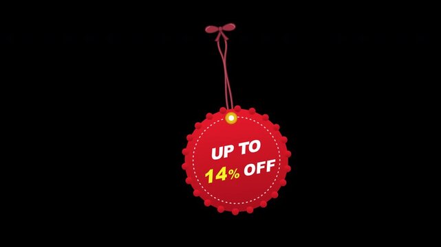 Red Scalloped Up To 70 Percent Off Hang Tag Swinging Heartbeat Only At 70 Tighter Bigger UP TO