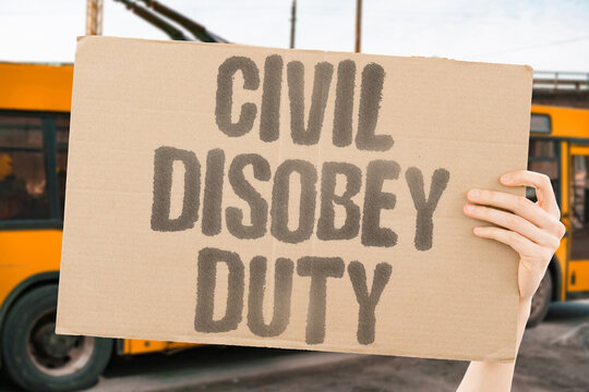 "Civil disobey duty" Breaking laws based on conscience. CIVIL. DISOBEY. DUTY. CONSCIENCE. ETHICS.