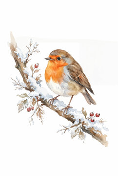 Robin_Bird_Branch.svg