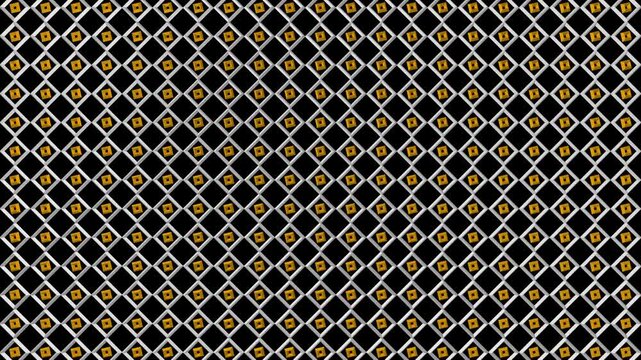 abstract grid background. abstract motion point defocused light shadow. Line digital transmission particle 3D