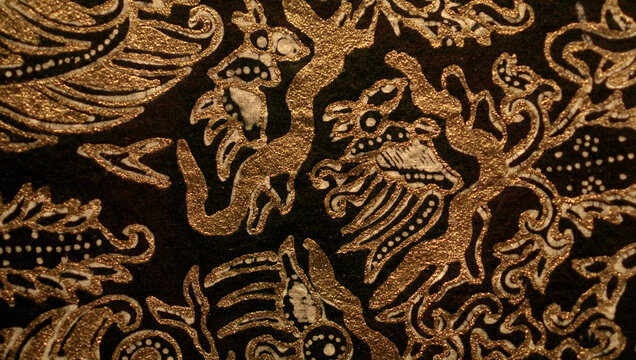 Traditional batik motifs from java  the Yogyakarta Sultanate, Indonesia