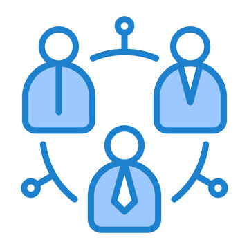 Stakeholder Icon - Blue Style