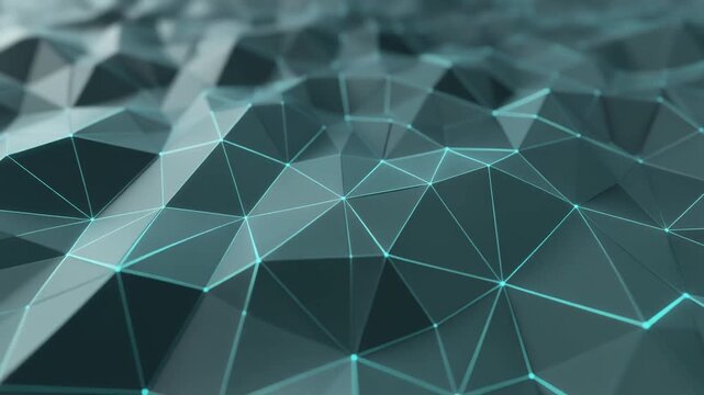 Low Poly Mesh Smoothing Background