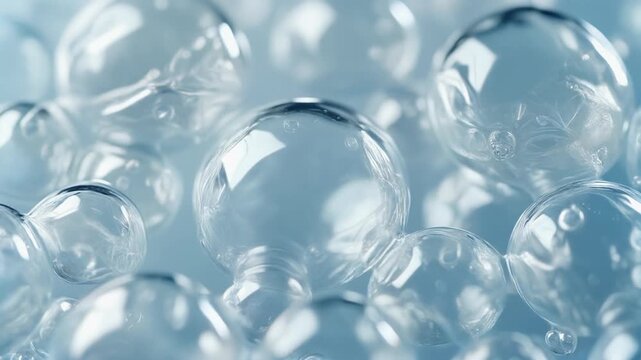 Bubble Wrap Cell Inflating Background