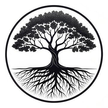 tree with roots