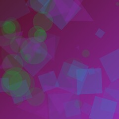 Obraz premium Abstract Purple Geometric Background with Overlapping Translucent Shapes