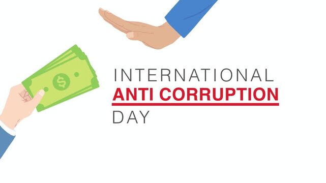 Animated of International Anti-Corruption Day 