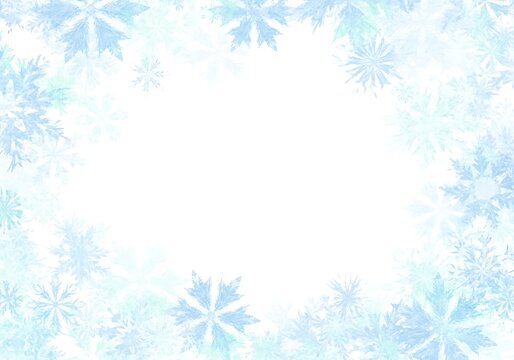Snowflake on white background vector