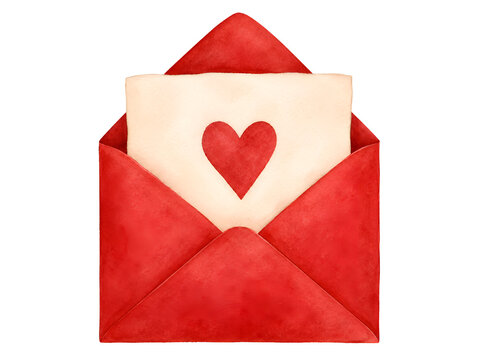 envelope with heart