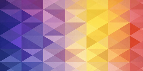 Obraz premium Abstract low poly geometric background with colorful triangular pattern gradient vector wallpaper design