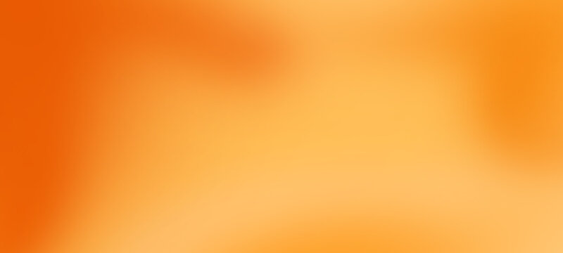 Abstract orange gradient background with soft light and smooth texture for modern design.