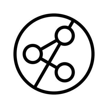 Dont Share Icon Vector Symbol Design Illustration