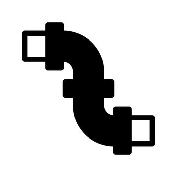 Pipe Icon Vector Symbol Design Illustration