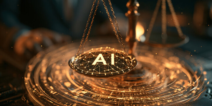 Responsible Artificial Intelligence Concept Represented by a Balanced Scale