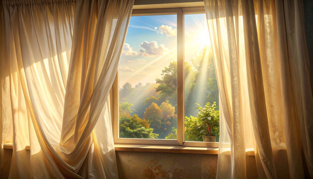Window view sunlight