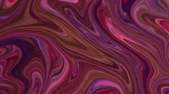 Abstract pink and purple fluid marble texture background.