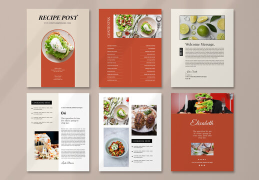 Recipe Social Media Post Layout