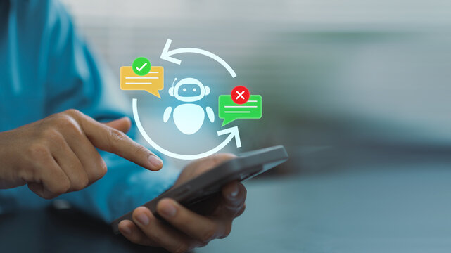 AI Feedback Loop for Customer Service Automation and Continuous Improvement, Chatbot Communication, Response Evaluation, Workflow Optimization, Digital Support and Business Decision Making