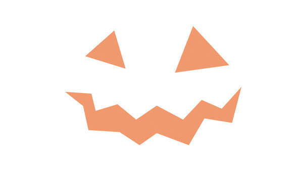 Orange Halloween Face SVG, Spooky Pumpkin Mouth Design, Jack O Lantern Inspired Clipart, Halloween Horror Digital Artwork, Creepy Orange Face Graphic, Cricut Halloween Cutting File, Silhouette Spooky 
