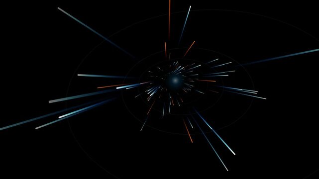 Abstract particle explosion burst energy background