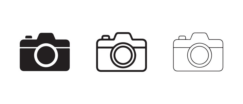 camera, icon, graphic, design, outline, fill, transparent, 