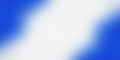Fototapeta premium Abstract Blue and White Gradient Background with Soft Gaussian Blur, Subtle Noise Texture and Diffused Light Effect