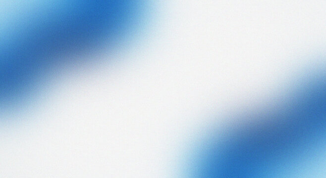 Blue and White Abstract Gradient Background with Soft Blurred Lighting, Subtle Noise Texture, Fine Grain and Modern Minimal Style