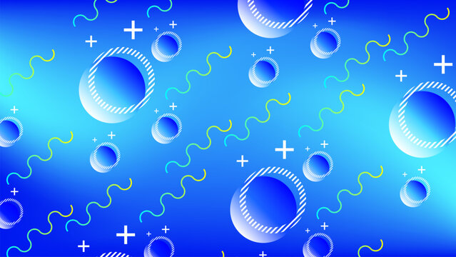 blue gradient color creative modern abstract background with drops