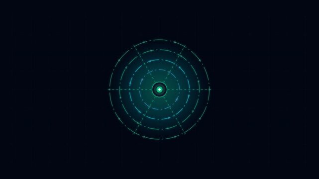 Zero Trust Network Cyber Security Architecture 4K Loop