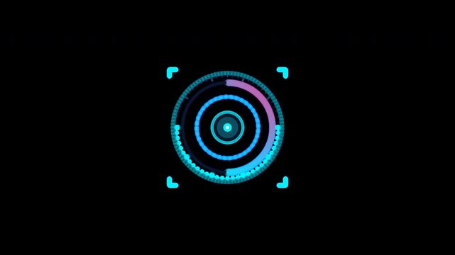 Cinematic Broadcast Ten Second Countdown Timer Alpha Channel