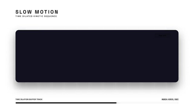 Black rectangle on white background slow.