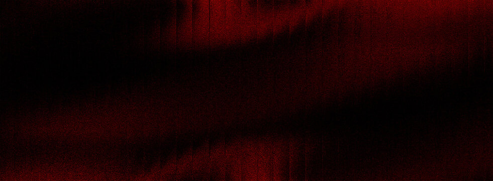 Mysterious dark red fluted texture with vertical lines and deep black shadows creates cinematic gothic background for luxury packaging and moody web interfaces.
