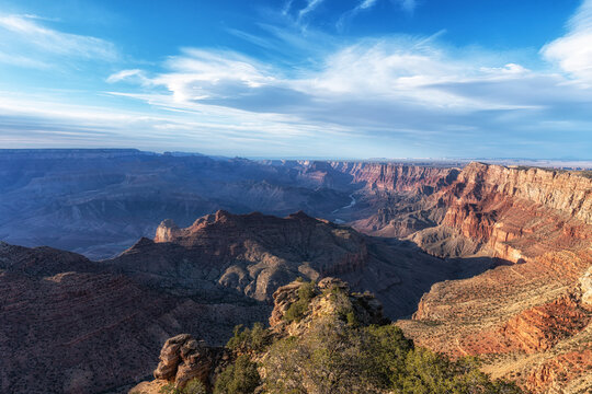 Desert Viewpoint Sunset Grand Canyon
