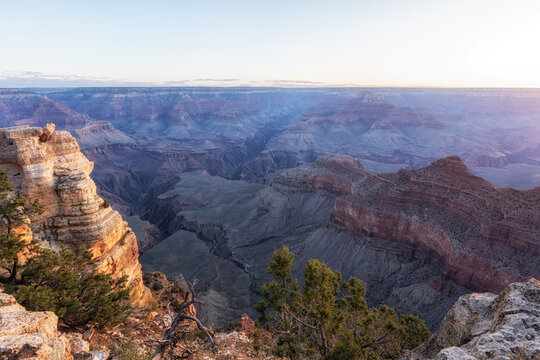 Grand Canyon Mather Point Sunrise