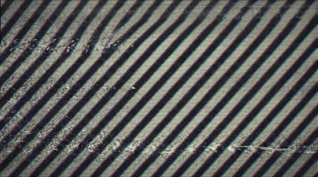 Analog television signal interference noise pattern texture background