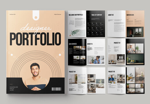 Designer Portfolio Layout