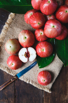 Fresh Wax apples from Asian