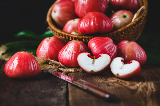 Fresh Wax apples from Asian