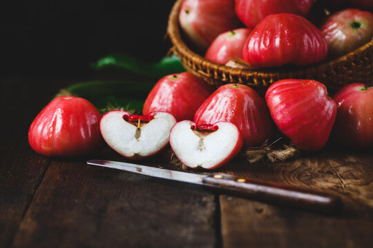 Fresh Wax apples from Asian