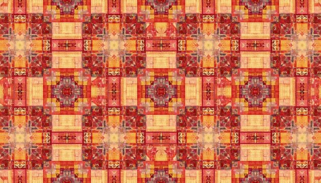 Global Ethnic Patterns Collection - Luxury Traditional Prints from Japan, Thailand, Vietnam, Turkey, Egypt, Peru & Africa with Kaleidoscope & Mosaic Effects.