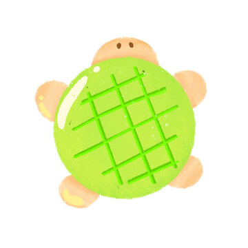 Bread turtle melon 