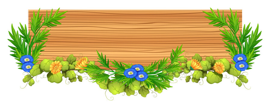 frame with roses