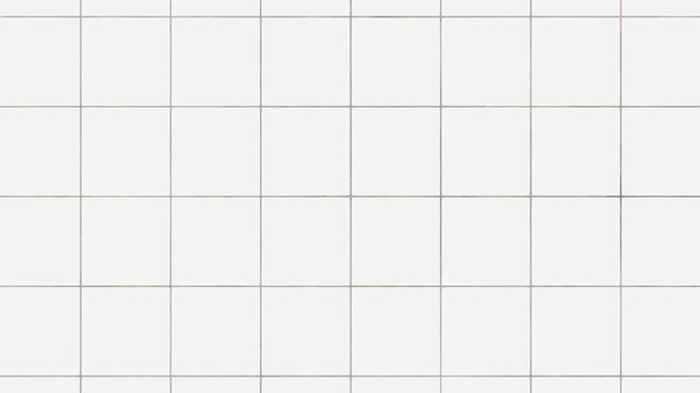 White square tile grid pattern, seamless ceramic texture, minimal modern background for architectural design and interior mockup