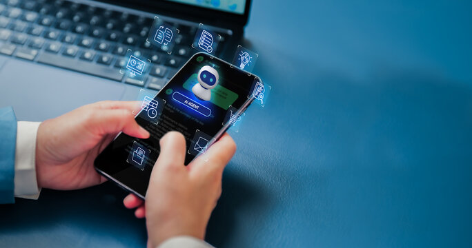 Use agentic ai with ai agent using autonomous workflow for automation represents artificial intelligence innovation and digital transformation for business strategy management