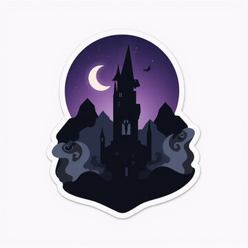 castle in the night