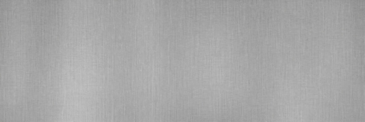 Fototapeta premium Brushed silver metal texture background, industrial stainless steel surface with vertical grain, sleek gray metallic aluminum plate for modern architectural design.