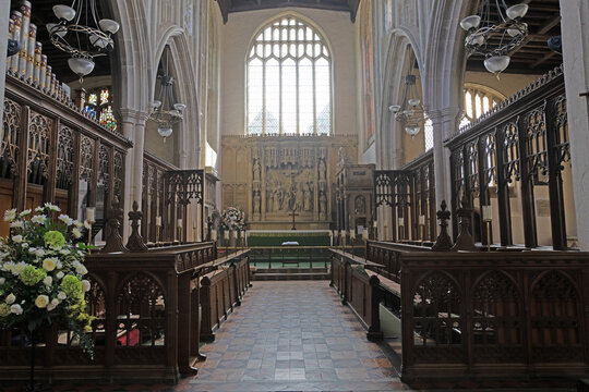 The High Altar, in the Church of Holy Trinity, Long Melford.