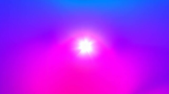 Abstract Colorful Light Gradient with Glowing Center and Vibrant Neon Blue Pink Atmosphere