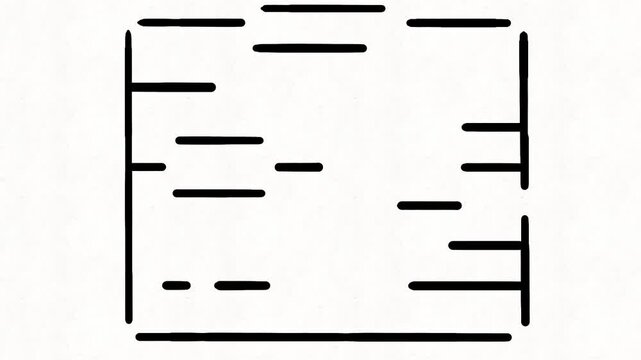 
Electronic circuit board animation with abstract lines representing microchip connections, circuitry, electronics, computer hardware and digital technology.